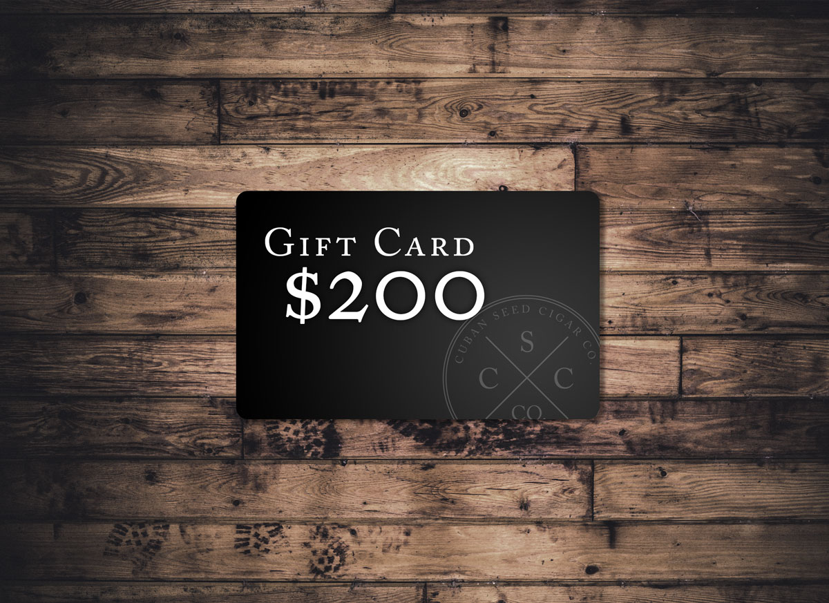  200 Cuban Seed Gift Card The Cuban Seed